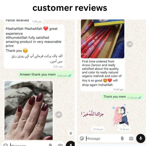 Premium Long-Lasting Mehandi - Image 4